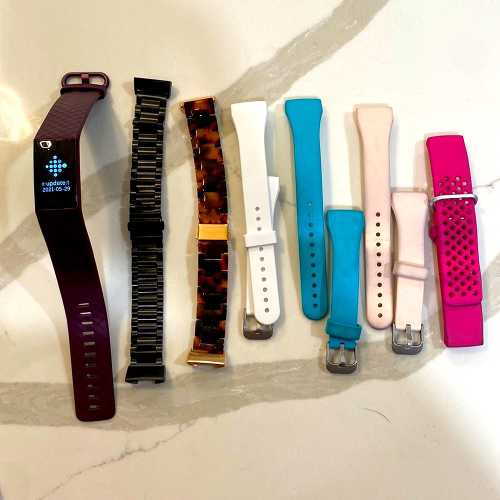 Fitbit Charge 4 with bands